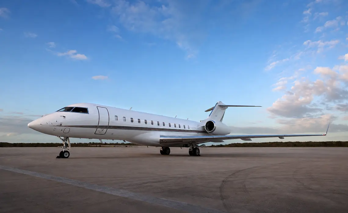 Global 6000 for intercontinental private jet charter flights