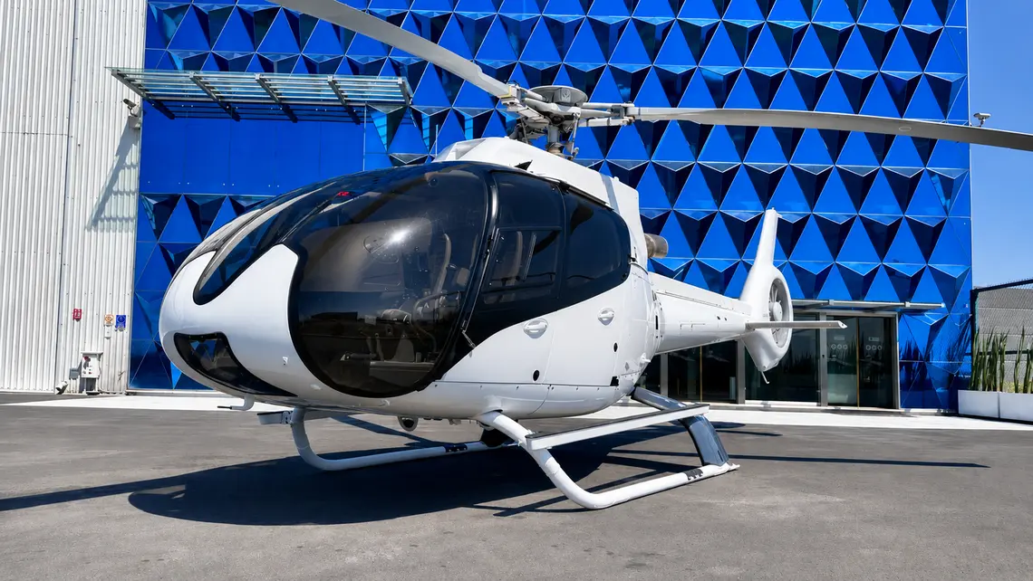 Airbus H130 helicopter charter in Toluca